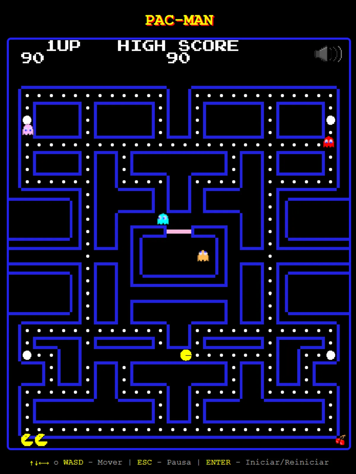 Imagen del proyecto Recreacion Pac-man Arcade